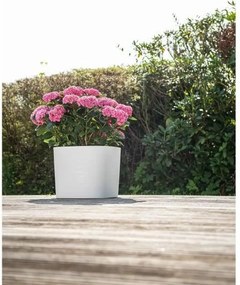 Γλάστρα Garden ID Respect Λευκό 30 x 30 cm