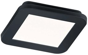 Φωτιστικό Οροφής - Πλαφονιέρα Camillus R62931032 10W Led 17x17x3cm Black Mat RL Lighting Plastic