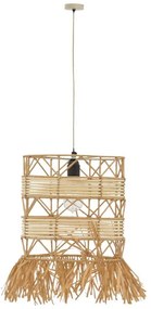 Φωτιστικό οροφής Crossio Inart E27 φυσικό Φ30x110εκ 33x33x72 εκ.