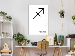 Αφίσα - Zodiac: Sagittarius II - 40x60 - Μαύρο - Με πασπαρτού