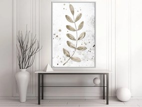 Αφίσα - Dried Twig - 40x60 - Μαύρο - Χωρίς πασπαρτού