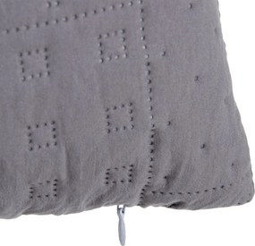 Μαξιλάρι Γκρι 60 x 60 cm Τετράγωνο
