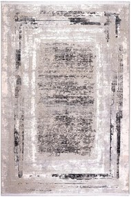 Χαλί Naf Naf Lucidi E0143 095 Ecru-Grey Βιοκαρπέτ 165X230cm