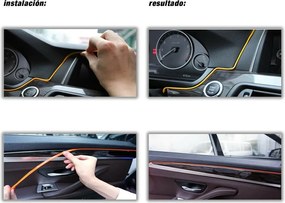 Λωρίδα Σύρματος Νέον OCC Motorsport 3 m Οπτικές ίνες