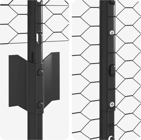 vidaXL Τεντώτο με στήριγμα Γκρι