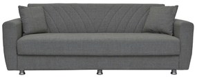 Καναπές Κρεβάτι Τριθέσιος ArteLibre JUAN Γκρι 210x84x86cm