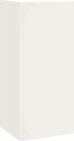 vidaXL Βάση φυτών 3 pcs Λευκό Ατσάλι