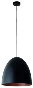 Φωτιστικό Οροφής Egg M 10318 38x150cm 1xE27 40W Black-Copper Nowodvorski