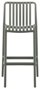 Σκάμπο Bar Πολυπροπυλενίου Convee Dark Olive 38,5x49,5x102Υεκ.