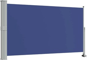 vidaXL Σκίαστρο Πλαϊνό Συρόμενο Βεράντας Μπλε 140 x 300 εκ.