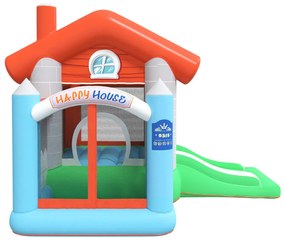Happy Hop Φουσκωτό Τραμπολίνο με Τσουλήθρα 272 x 257 x 220 εκ. από PVC