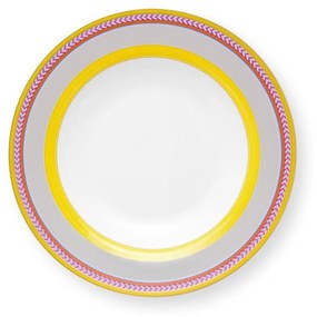 ΠΙΑΤΟ ΣΟΥΠΑΣ Δ23.5cm PIP STUDIO - CHIQUE STRIPES YELLOW