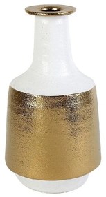 Βάζο Κεραμικό VOS213 Φ17,5x32cm Gold-White Espiel Ceramic
