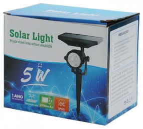 ΗΛΙΑΚΟ ΠΡΟΒΟΛΑΚΙ ΧΩΜΑΤΟΣ 5W ΛΕΥΚΟ ΦΩΣ RZ100-5W-RZ100-5W