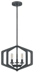 Κρεμαστό Φωτιστικό Οροφής 3xE14 Μαύρο Vanguard QZ-VANGUARD-3P-OK Elstead Lighting-QZ-VANGUARD-3P-OK-Μαύρο QZ-VANGUARD-3P-OK