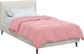 vidaXL Χειμερινό Παπλωματοθήκη 135 x 200 cm Χειμώνας Ροζ Αναπνεύσιμο