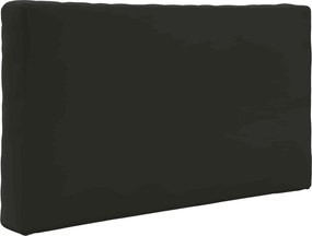 vidaXL Μαξιλάρι Καναπέ Εξωτερικού Χώρου 3 pcs Μαύρο Πολυεστέρας