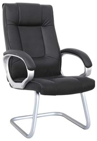 Πολυθρόνα Επισκέπτη BF6900V PU Μαύρο 62x69x112cm