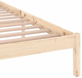 vidaXL Πλαίσιο Κρεβατιού 140 x 200 εκ. από Μασίφ Ξύλο Πεύκου