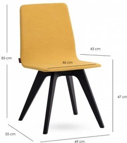 Καρέκλα Chat-Moustardi (2) τεμάχια