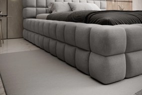 Επενδυμένο κρεβάτι Dagmar-Gkri Anoixto-160 x 200