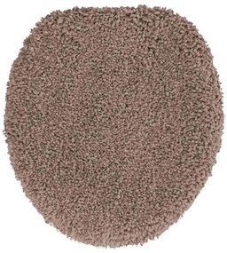 vidaXL Πατάκι μπάνιου 3 pcs Καφέ 50 x 50 cm Πολυπροπυλένιο