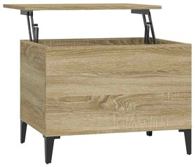 vidaXL Τραπεζάκι Σαλονιού Sonoma Δρυς 60x44,5x45εκ. Επεξεργασμένο Ξύλο