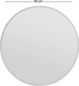 Καθρέπτης Τοίχου Λευκό OZZE 60x2,2x60