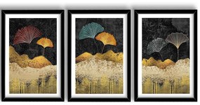 Κάδρα (Σετ 3Τμχ) 122RMF1145 38x53cm Multi Wallity Vertical Mdf, Wood