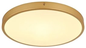 Πλαφονιέρα Φωτιστικό Οροφής LED 22W Χρυσό Tibey Φ30 12381-22 Globo Lighting-12381-22-Χρυσό 12381-22