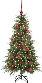 vidaXL Τεχνητό Χριστουγεννιάτικο Δέντρο με Άξονα Πράσινο 150 cm