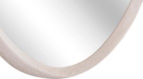 ΚΑΘΡΕΠΤΗΣ ΤΟΙΧΟΥ ΟΒΑΛ ΣΕΙΡΑ SANTORINI HM4514 MDF ΣΕ ΥΠΟΛΕΥΚΟ 48x3,2x60Υεκ