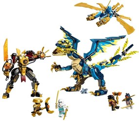 Elemental Dragon Εναντίον Empress Mech 71796 Ninjago 1038τμχ 9 ετών+ Multicolor Lego