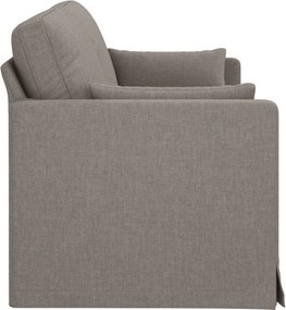 vidaXL Καναπές 180cm Taupe Μέταλλο