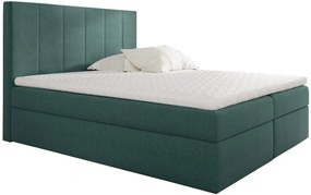 Επενδυμένο κρεβάτι Bono-Prasino-120 x 200
