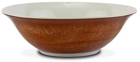 Σαλατιέρα Πορσελάνινη Καφέ "Alexandra" 23cm