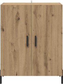 vidaXL Πλαϊνό γραφείο Artisan Oak 69,5 x 34 x 90 εκ.