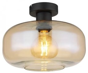 Πλαφονιέρα Φωτιστικό Οροφής Ε27 Φ28 Giuseppe Globo Lighting 15566DA Πορτοκαλί
