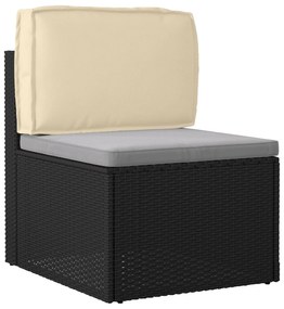 vidaXL Μαξιλάρι Παλέτας για Πλάτη Μπεζ 60x40x12 εκ. Ύφασμα Oxford