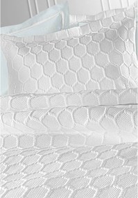 Κουβερλί King Size (Σετ 240x250) Guy Laroche Hive White