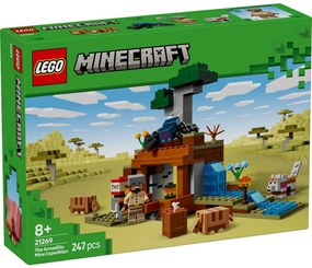 Lego 21269 Minecraft The Armadillo Mine Expedition για 8+ Ετών 247τμχ