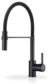 Μπαταρία Κουζίνας Serina 090939901 Black Matte Pyramis Μέταλλο