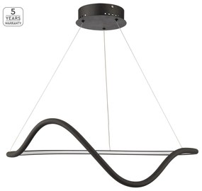 Γραμμικό Φωτιστικό SE LED 70 KRISHNA PENDANT BLACK Γ3 - Μέταλλο - 77-8166