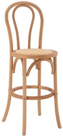 Σκαμπό Μπαρ HM8749.01 41X47X108 Natural Wood, Mat