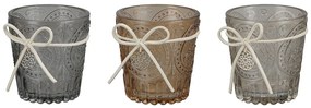 Θήκη Ρεσώ ArteLibre Γυαλί 7.5x7.5cm Σε 3 Χρώματα