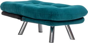 Πολυθρόνα-Κρεβάτι Πετρόλ Πράσινο MISA SMALL SOLO 78x70x85