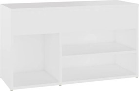vidaXL Παπουτσοθήκη Λευκή 80 x 30 x 45 εκ. από Επεξ. Ξύλο