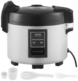 VEVOR Commercial Rice Cooker 45-Cup Non-Stick Pot 9L 12H Keep Warm Restaurant