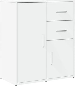 vidaXL Βοηθητικό Ντουλάπι Λευκό 60x31x70 εκ. από Επεξεργασμένο Ξύλο