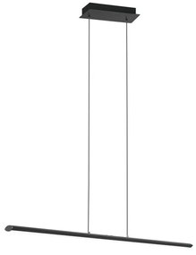 Φωτιστικό Οροφής - Ράγα 93896 Pellaro Led L-1,100cm Black Matt Eglo Metal,Aluminum